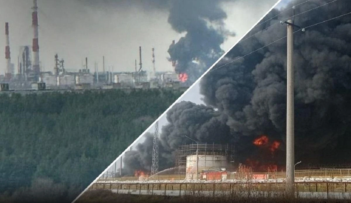 Уражено відразу 4 об’єкти російської нафтопереробки: Генштаб розкрив деталі